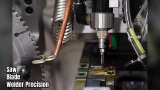 톱날 용접기 유도 열처리 기계